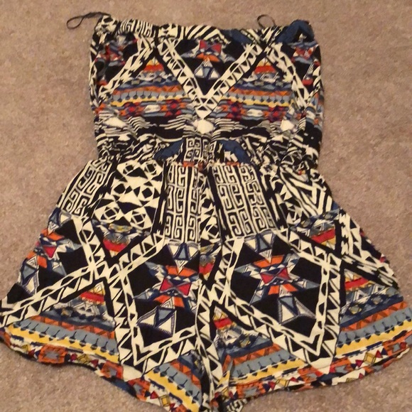 Strapless romper - Picture 4 of 4